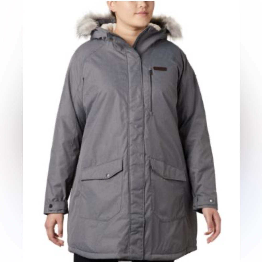 Columbia Gray Ski & Snow Jacket